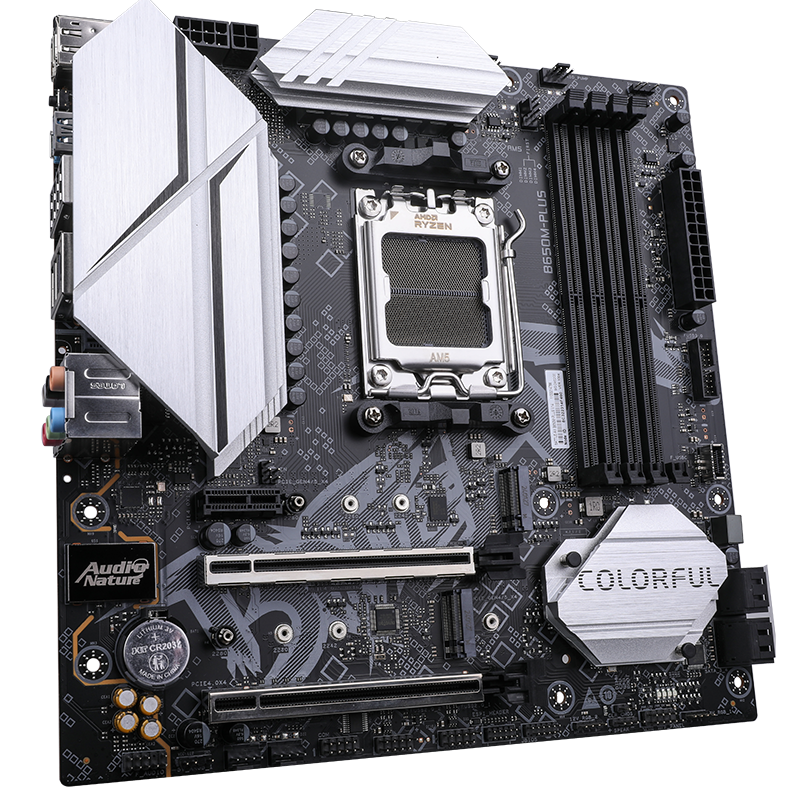 COLORFUL BATTLE-AX B650M-PLUS V14 DDR5 7600MHz mATX AM5 Gaming (Oyuncu) Anakart