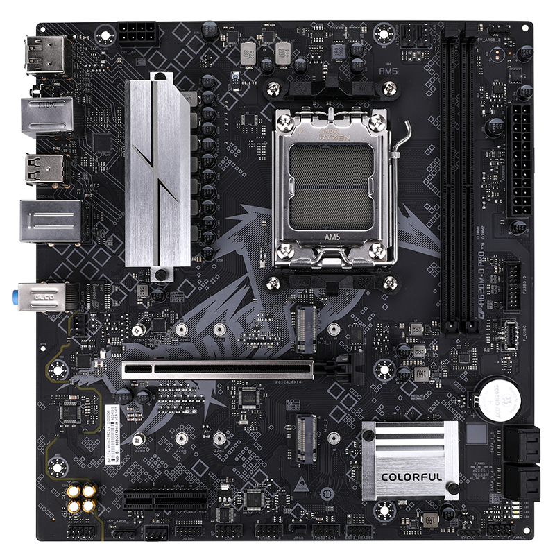 COLORFUL BATTLE-AX A620M-D PRO V14 DDR5 7600MHz mATX AM5 Gaming (Oyuncu) Anakart