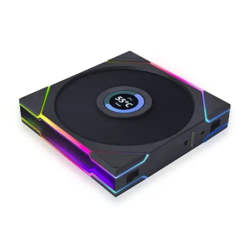 Lian Li UNI FAN TL LCD 1x140mm Siyah Kasa Fanı (G99.14TLLCD1B.00)