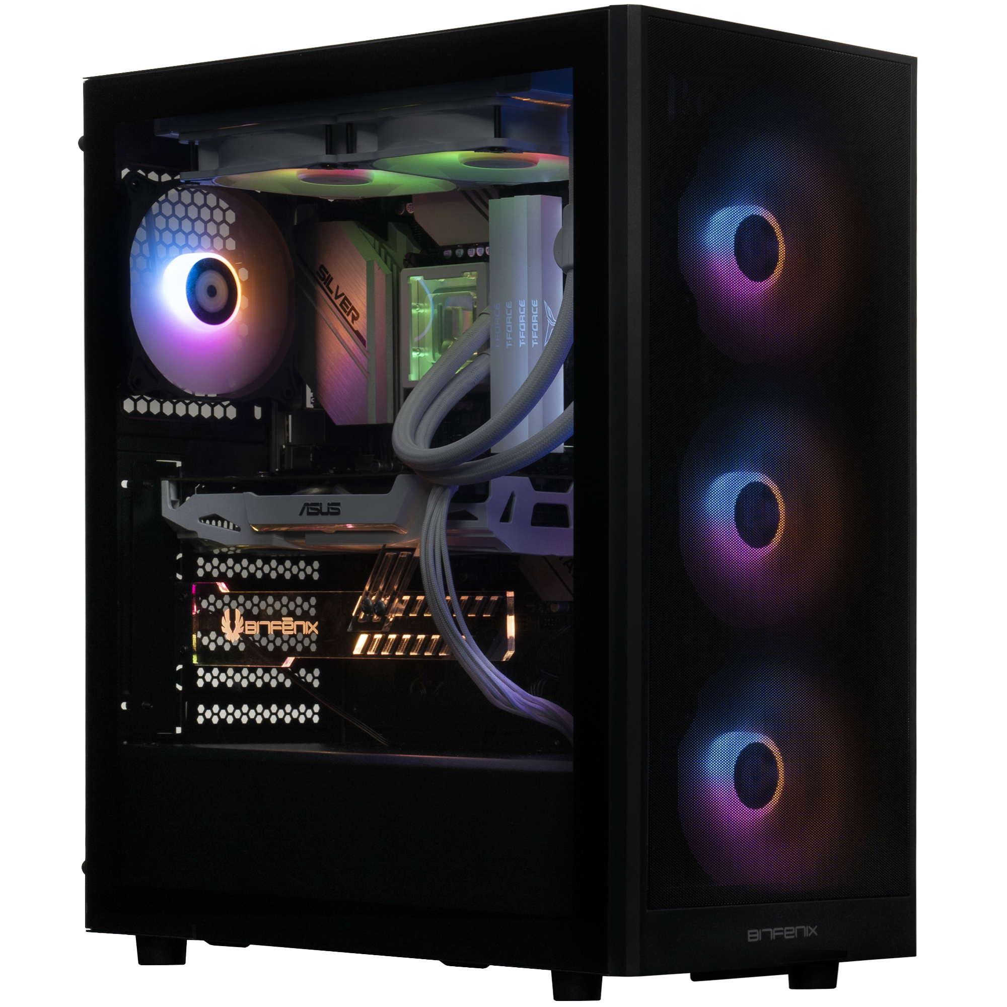 Bitfenix Grafi Black 750W 80+ Bronze Siyah Gaming (Oyuncu) Kasa (BFC-GRMB75KKGSK-4F) 