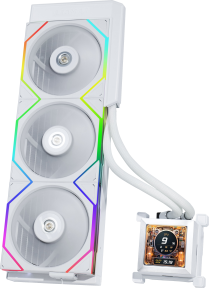 Lian Li Hydro-Shift LCD 360 TL Beyaz RGB İşlemci Sıvı Soğutma (G89.GHSLCD36TW.00)