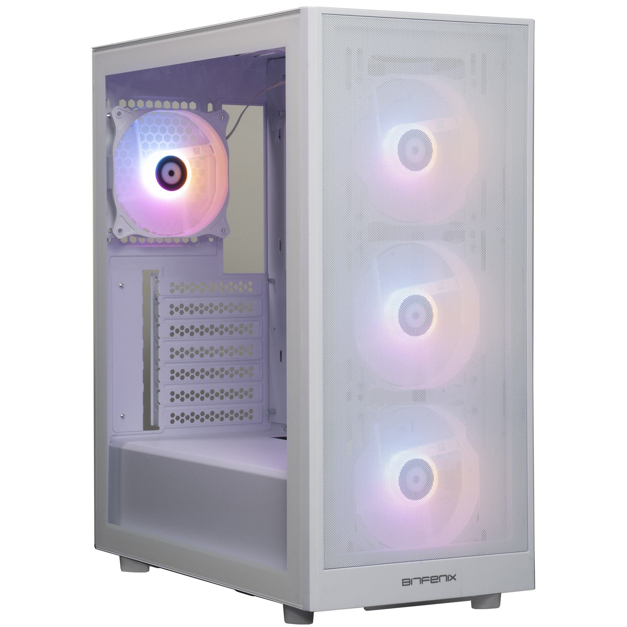 Bitfenix Grafi White 750W 80+ Bronze Beyaz Gaming (Oyuncu) Kasa (BFC-GRMB75WWGSW-4F)