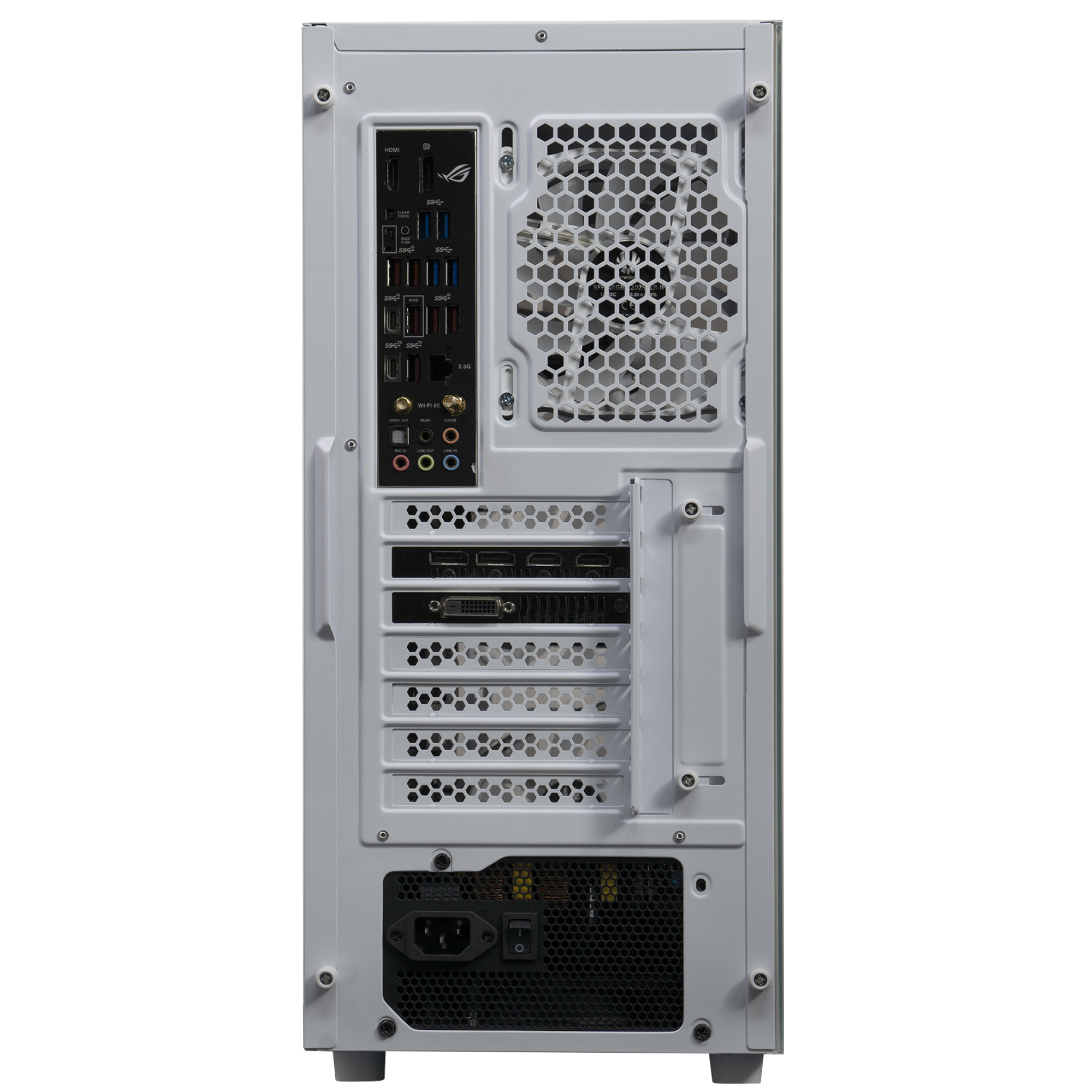 Bitfenix Grafi White 750W 80+ Bronze Beyaz Gaming (Oyuncu) Kasa (BFC-GRMB75WWGSW-4F)