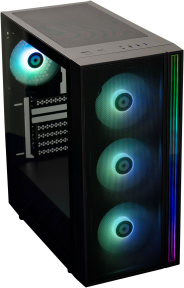 Bitfenix İnfinity Fang 750W 80+ Bronze 4x120mm ARGB Fan Siyah Gaming Kasa (BFC-FANB75KKGSK-4A)