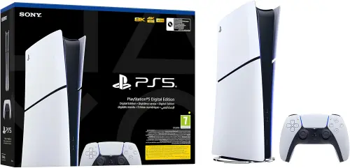 Sony Playstation 5 PS5 Slim Digital Edition 1 TB SSD Oyun Konsolu (Resmi Distribütör Bilkom Garantili) 