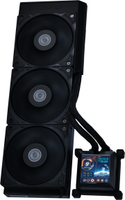 Lian Li Hydro-Shift LCD 360 Siyah Performance Fan İşlemci Sıvı Soğutma (G89.GHSLCD36SB.00)