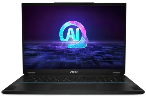 MSI Stealth 18 AI Studio A1VHG-035TR Ultra 9 185H 32GB DDR5 2TB SSD 12GB RTX4080 GDDR6 18″ UHD+ 120Hz Windows 11 Pro Notebook