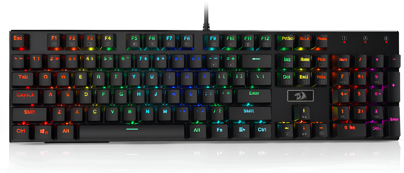 Redragon K556 Devarajas Brown Switch Kablolu Siyah Gaming (Oyuncu) Klavye