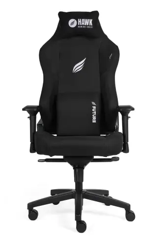 HAWK Future Black 4D Kolçak Kumaş Siyah Gaming (Oyuncu) Koltuğu