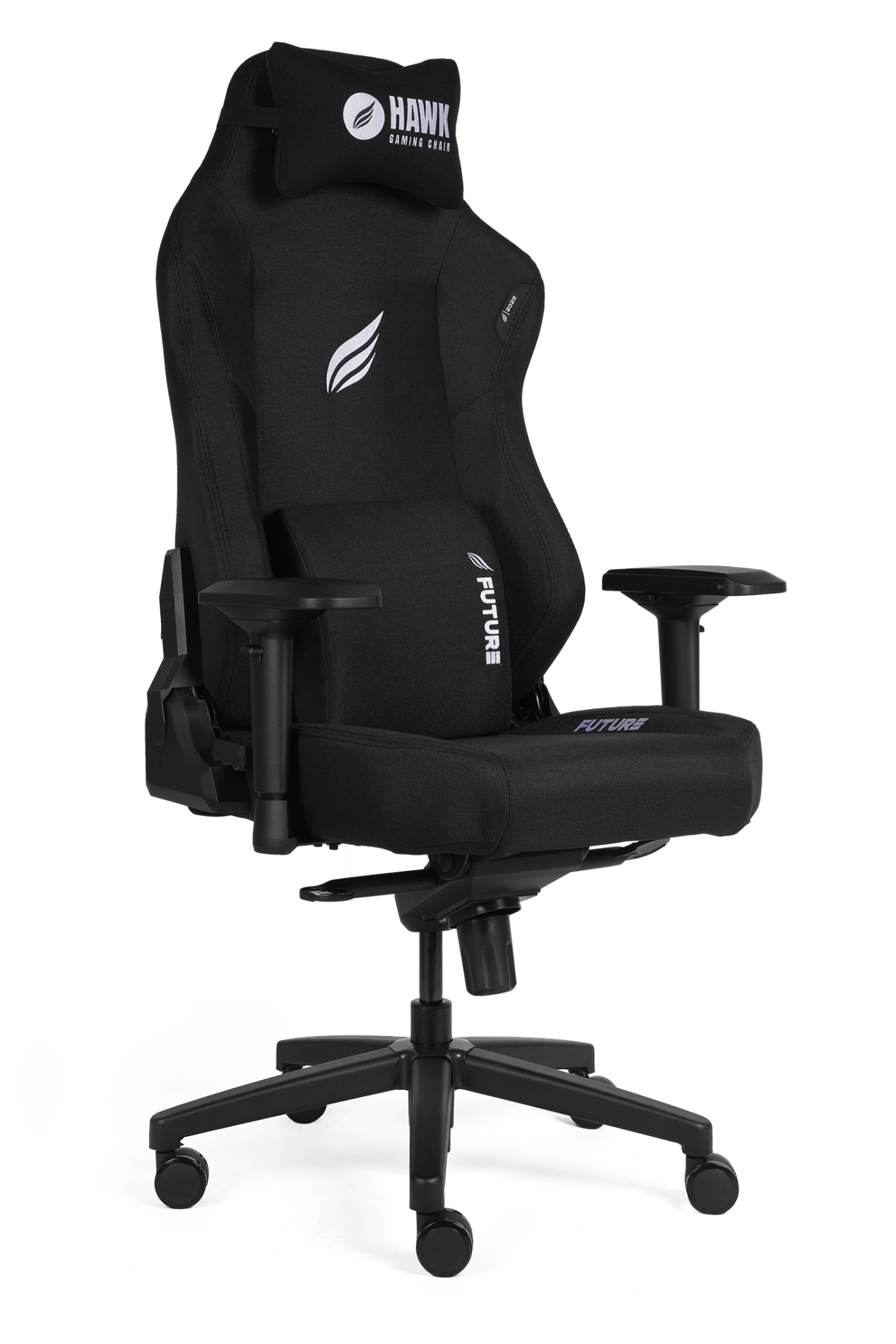 HAWK Future Black 4D Kolçak Kumaş Siyah Gaming (Oyuncu) Koltuğu