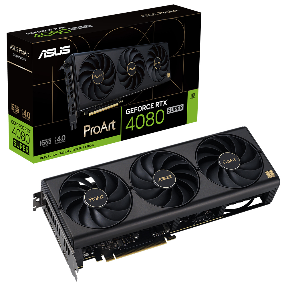 ASUS ProArt GeForce RTX 4080 Super 16GB PROART-RTX4080S-16G GDDR6X 256Bit DLSS 3 Gaming (Oyuncu) BULK Ekran Kartı