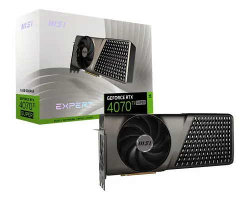 MSI GeForce RTX 4070 Ti SUPER 16G EXPERT GDDR6X 256Bit DX12 DLSS 3 Gaming (Oyuncu) Ekran Kartı