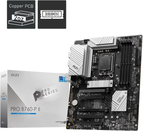 MSI PRO B760-P II DDR5 Intel B760 Soket 1700 DDR5 7000+(OC) ATX Gaming (Oyuncu) Anakart