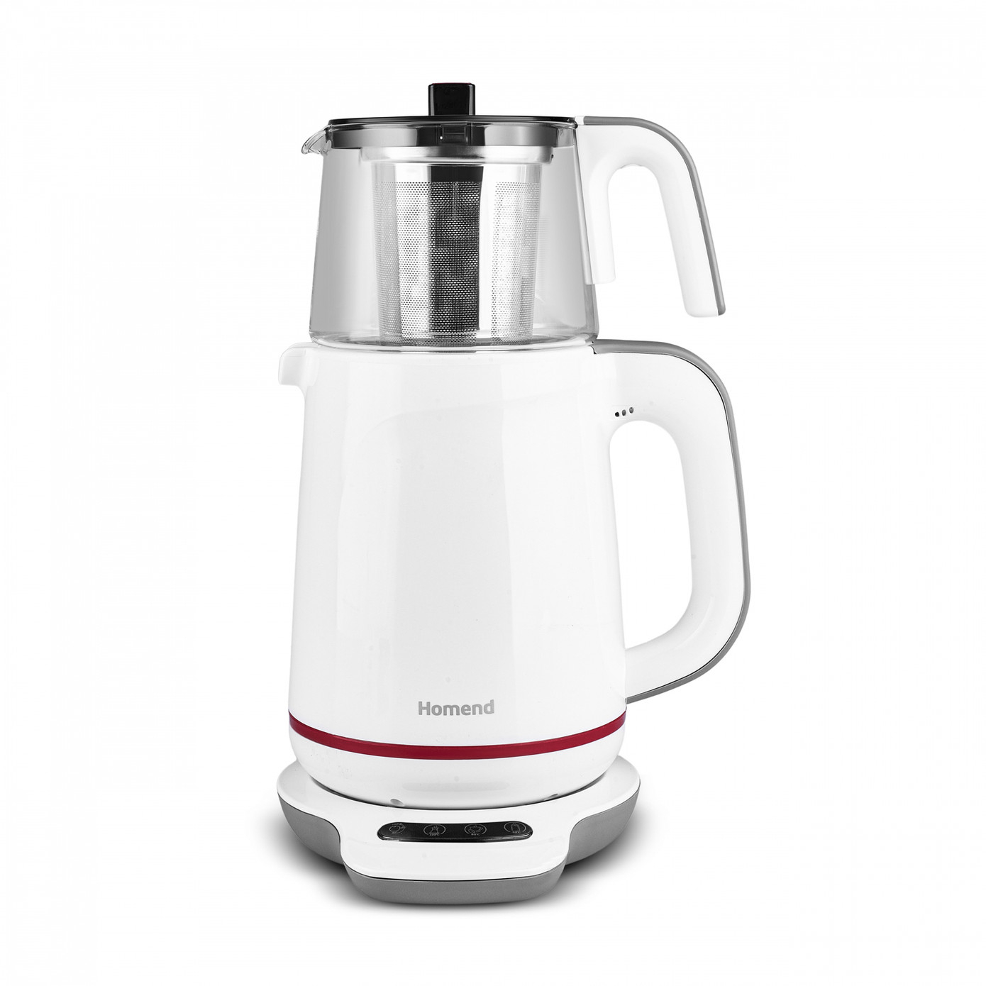 Homend Royaltea 1721h Konuşan Çay Makinesi Krem