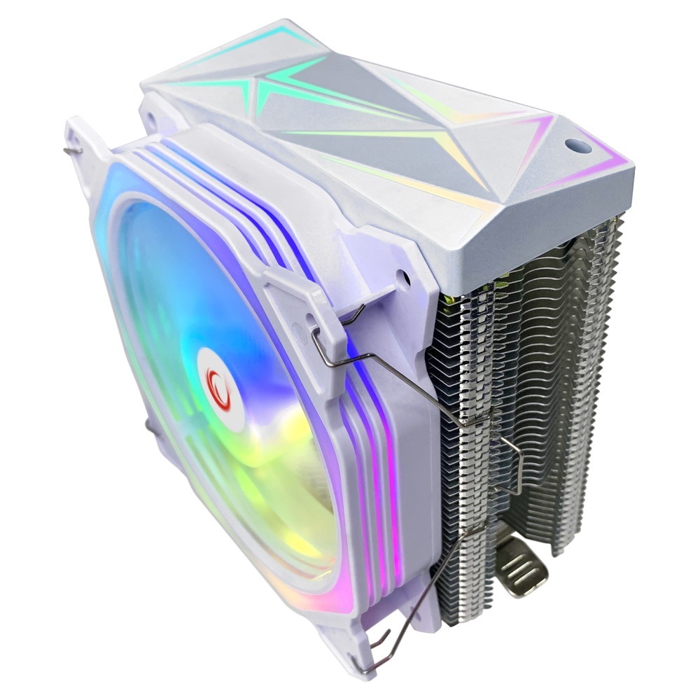 Rampage OCTAGON C50 Beyaz ARGB AM5/LGA1700 Uyumlu CPU Hava Soğutucusu