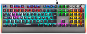 Rampage KB-R210 FAVORY Rainbow Aydınlatmalı Blue Switch Mekanik Gaming (Oyuncu) Klavye