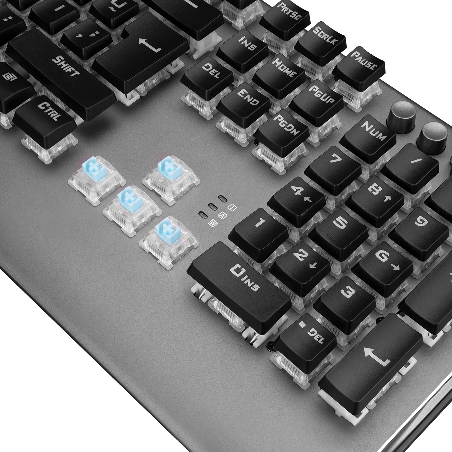 Rampage KB-R210 FAVORY Rainbow Aydınlatmalı Blue Switch Mekanik Gaming (Oyuncu) Klavye