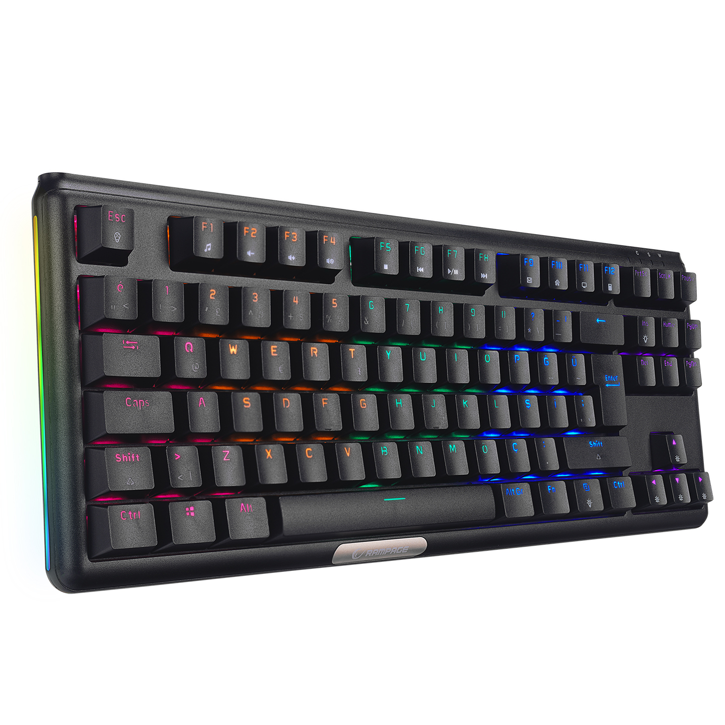 Rampage CLAW TKL Siyah Red Switch Mekanik Gaming (Oyuncu) Klavye