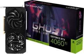 GAINWARD RTX4060Ti GHOST NE6406T019P1-1060B 8GB GDDR6 128bit Gaming (Oyuncu) Ekran Kartı