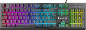 Rampage MIRACLE K2 Siyah USB RGB Aydınlatmalı Q Gaming (Oyuncu) Klavye - 35470