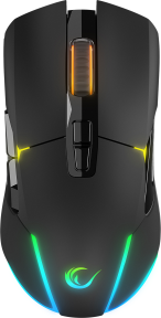 Rampage NOVA M4 Kablosuz Siyah RGB Gaming (Oyuncu) Mouse
