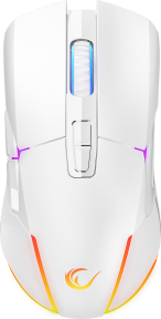 Rampage NOVA M4 Kablosuz Beyaz RGB Gaming (Oyuncu) Mouse