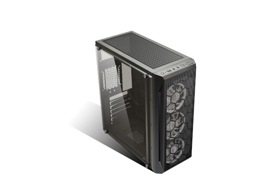 Hiper Zoe 3x120mm Rainbow Gaming ATX 500W Kasa