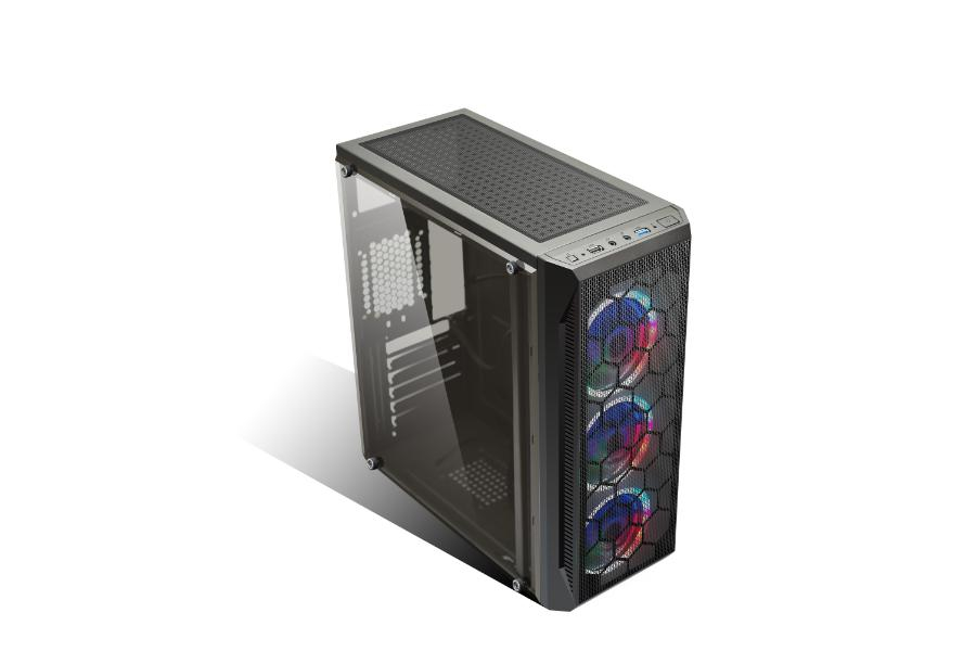 Hiper Zoe 3x120mm Rainbow Gaming ATX 500W Kasa