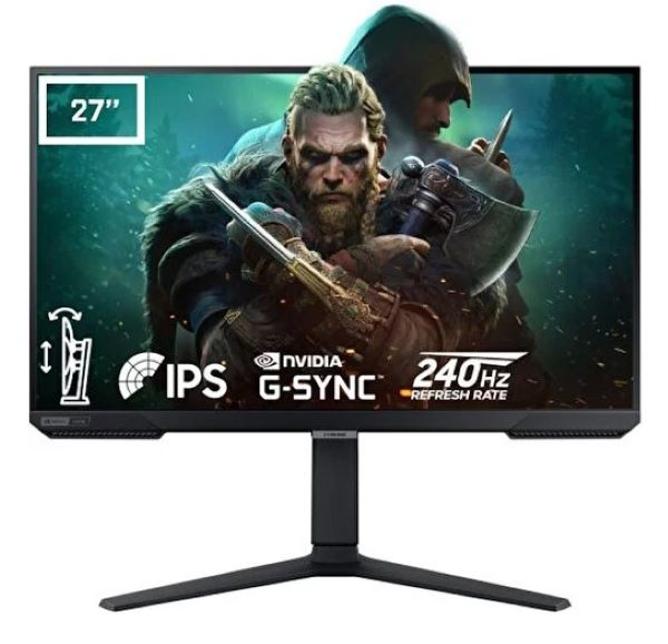 Samsung Odyssey G4 LS27BG400EUXUF 27” 1ms 240Hz Full HD Adaptive Sync IPS Gaming (Oyuncu) Monitör