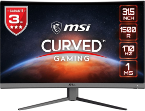 MSI G32CQ4 E2 31.5″ 1ms 170Hz FreeSync Premium VA WQHD Curved Gaming (Oyuncu) Monitör