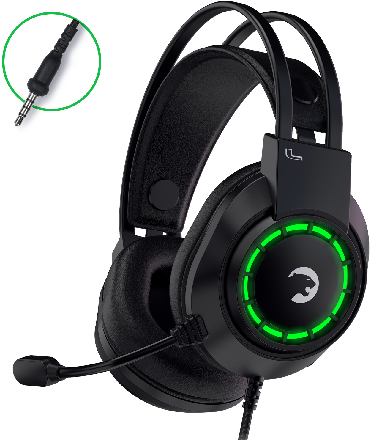 Gamepower Voldon X ENC 3.5mm Jak Kablolu Oyuncu Kulaküstü Kulaklık (2*3.5mm Jak Dönüştürücü Kablo Hediyeli)