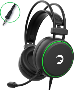 GamePower Jin X ENC 3.5mm Gaming Kulaklık (2*3.5mm Jak Dönüştürücü Kablo Hediyeli)