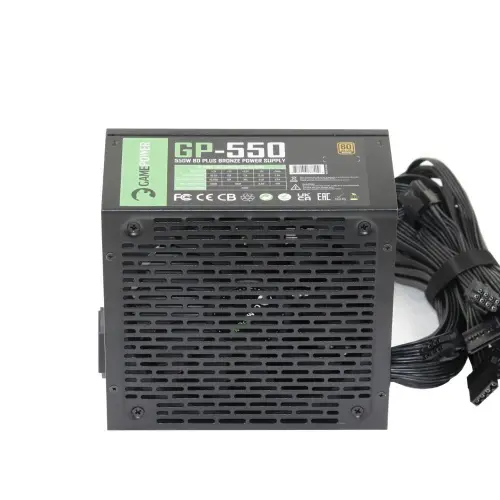 GamePower GP-550 APFC 14cm 80+ Bronze 550W Power Supply