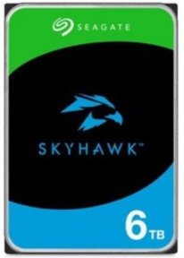 Seagate Skyhawk ST6000VX009 3.5″ 6TB 256MB 5400RPM 7/24 Güvenlik Diski