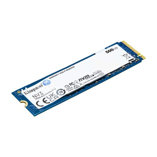 Kingston NV3 SNV3S/500G 500GB 5.000/3.000MB/s Gen 4x4 NVMe SSD Disk