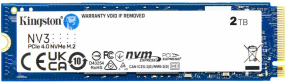 Kingston NV3 SNV3S/2000G 2TB 6000/5000MB/s Gen 4x4 NVMe SSD Disk