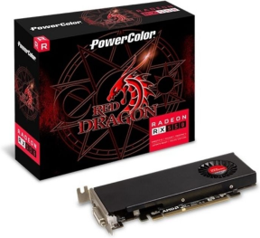 POWERCOLOR RED DRAGON AXRX 550 2GBD5-HLE 2GB GDDR5 64Bit DX12 Gaming (Oyuncu) Ekran Kartı