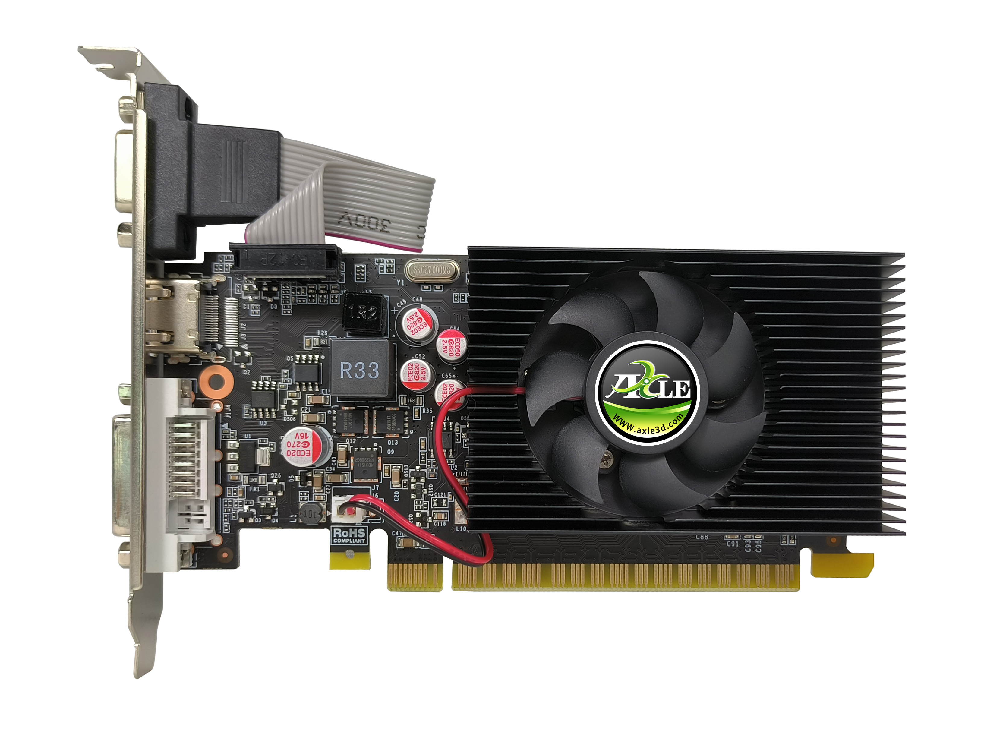 Axle GeForce GT 730 AX-GT730/4GD3P8CDIL 4GB GDDR3 128Bit DX12 Ekran Kartı