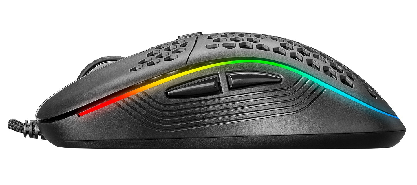 Rampage SMX-R85 GENTLE Siyah RGB Gaming (Oyuncu) Mouse