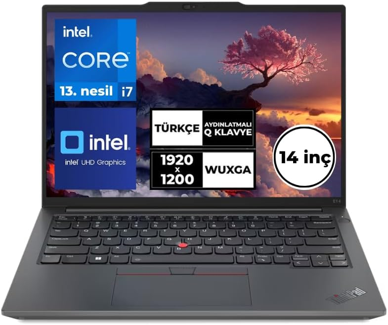 Lenovo ThinkPad E14 21JK0006TX Gen 5 i7-1355U 16GB 512GB SSD 14″ WUXGA FreeDOS Notebook