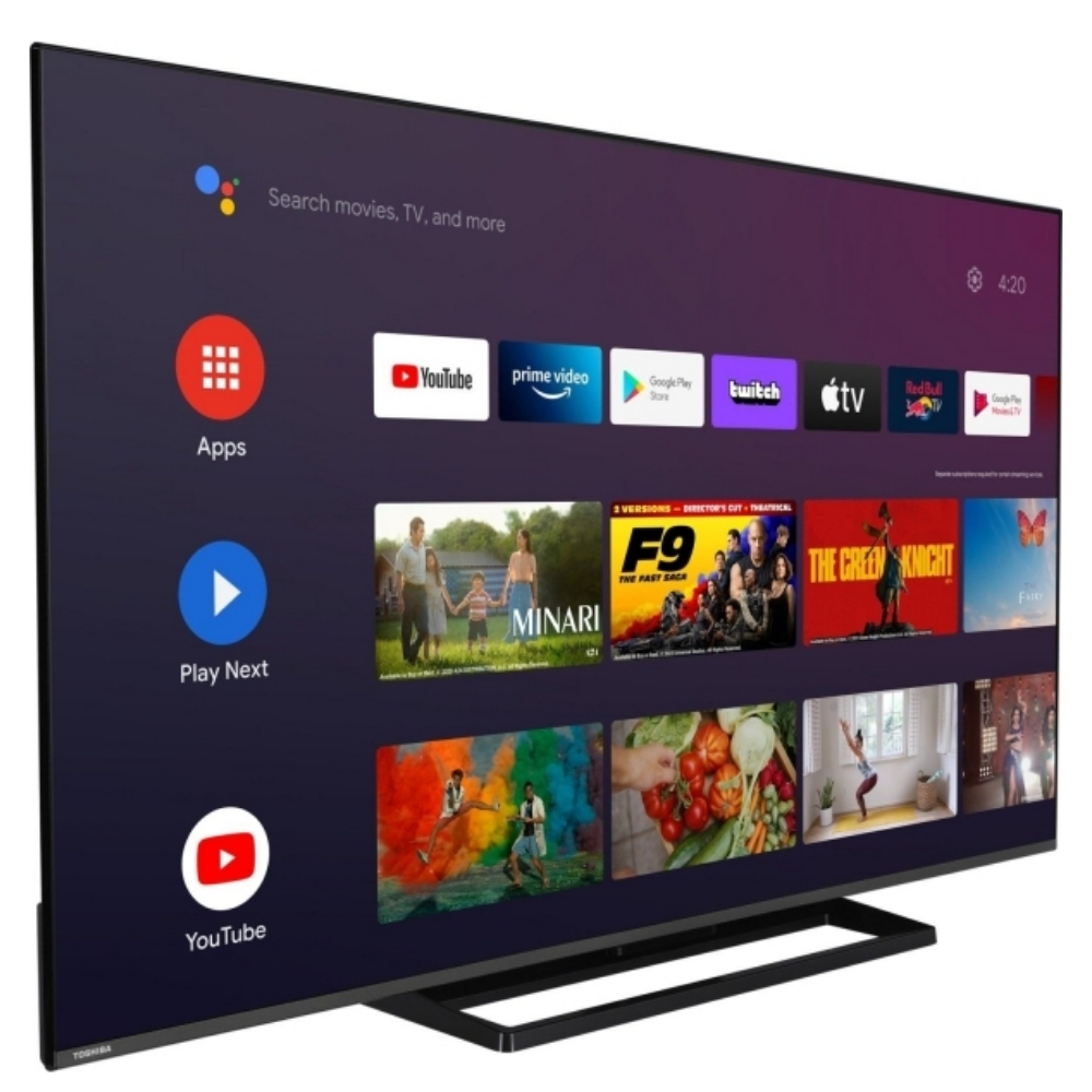 Toshiba 65UA3E63DT 65″ 165 Ekran 4K Ultra HD Uydu Alıcılı Android Smart LED TV