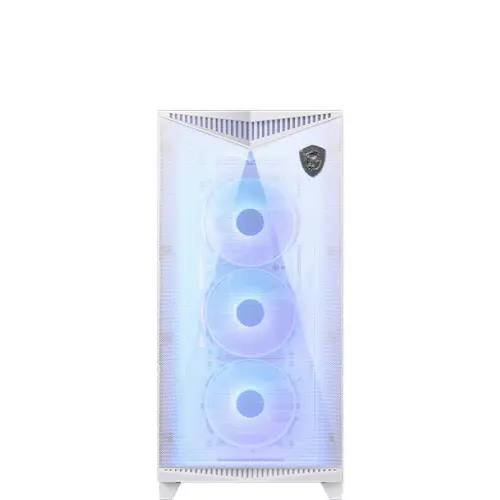 MSI MPG Gungnir 300R Airflow White Temperli Cam ATX Beyaz Gaming (Oyuncu) Kasa