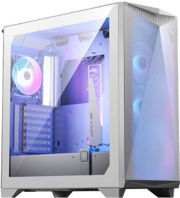 MSI MPG Gungnir 300R Airflow White Temperli Cam ATX Beyaz Gaming (Oyuncu) Kasa