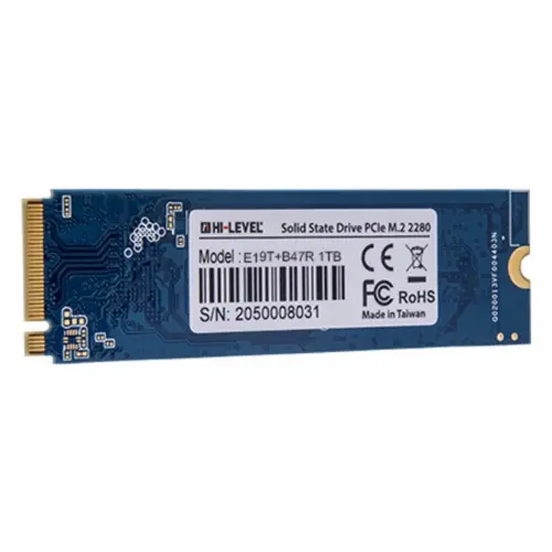Hi-Level HLV-M2PCIeG4X4SSD2280/1T 1TB 3600/3400MB/s PCIe NVMe M.2 SSD Disk