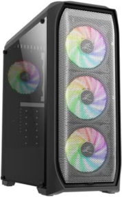 Zalman N5 MF Siyah ATX 4X RGB Fan Mid-Tower Gaming (Oyuncu) Kasa