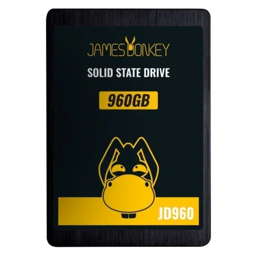 James Donkey JD960 960GB 2.5″ 3D Nand 520MB/500MB/sn SSD Disk - 3 Yıl Birebir Değişim Garantisi
