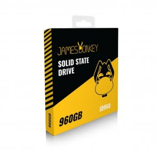 James Donkey JD960 960GB 2.5″ 3D Nand 520MB/500MB/sn SSD Disk - 3 Yıl Birebir Değişim Garantisi