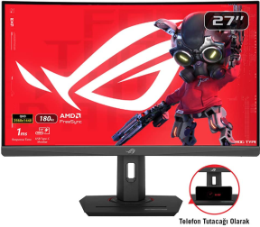 ASUS Rog Strix XG27WCS 27″ 180Hz 1ms WQHD Fast VA FreeSync Gaming (Oyuncu)  Monitör