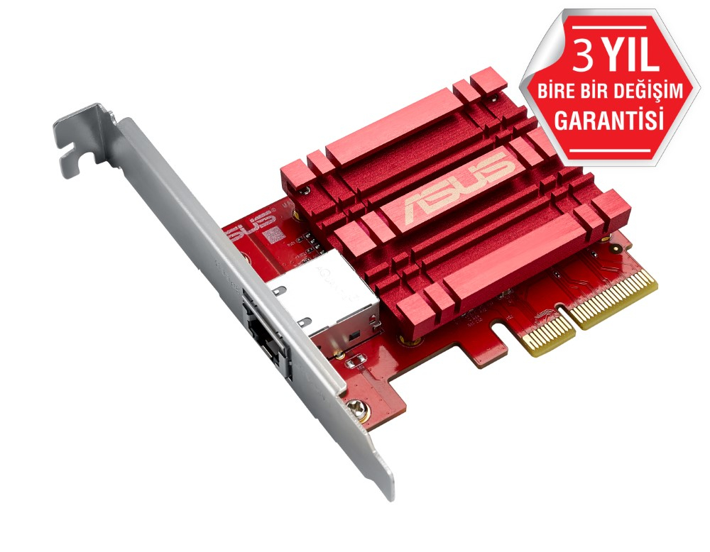 ASUS XG-C100C 10Gbps Base-T PCI Express Ethernet Kartı