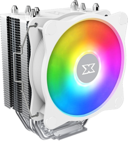 Xigmatek EN47604 WINDPOWER 964 RGB ARCTIC Beyaz 90MM RGB Led Fanlı LGA1700/AM5 Uyumlu İşlemci Soğutucu